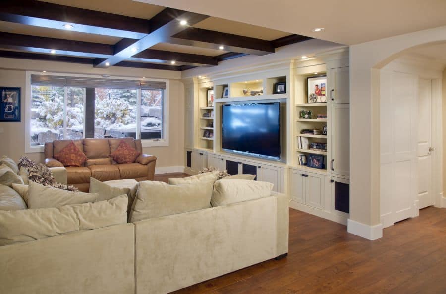 Aspen Woods Project master living room By Renova Homes & Renovations Calgary, Alberta