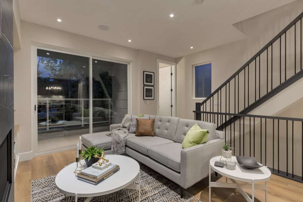 CasaBianca Townhomes living room By Renova Homes & Renovations Calgary, Alberta
