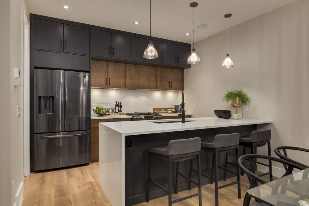 Casa Bianca Townhomes kitchen By Renova Homes & Renovations Calgary, Alberta
