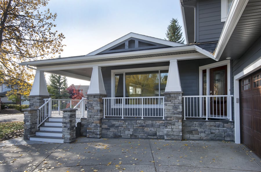 Hawkwood Exterior By Renova Homes & Renovations Calgary, Alberta