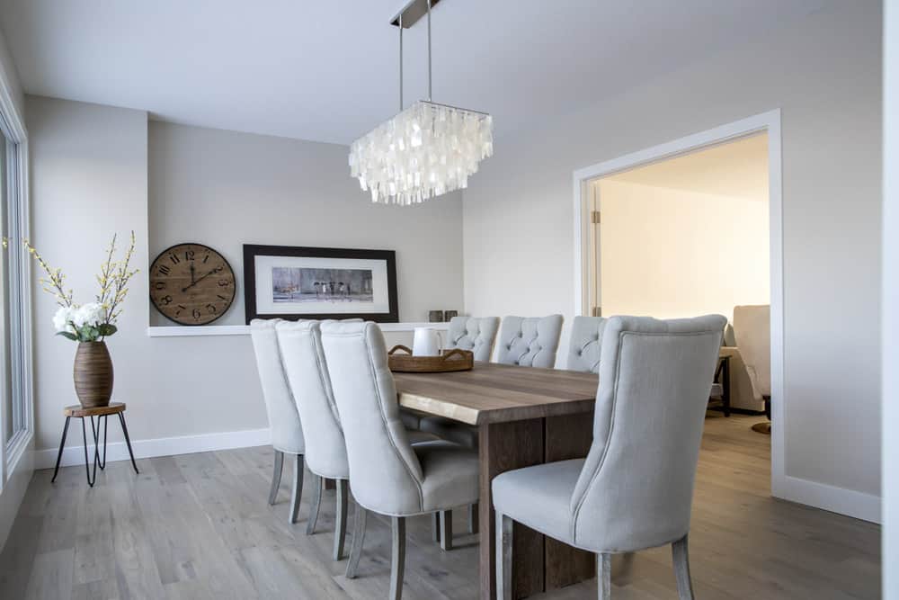 Lake Bonavista Renovation dining room By Renova Homes & Renovations Calgary, Alberta