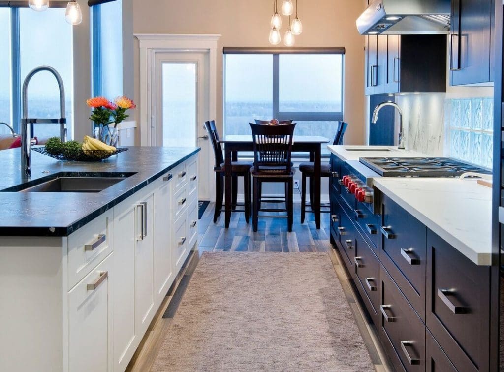 Mckenzie Renovation By Renova Homes & Renovations Calgary, Alberta kitchen dining table