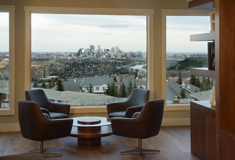 Patterson Showhome living room By Renova Homes & Renovations Calgary, Alberta