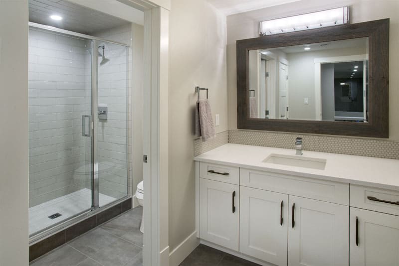 Patterson Townhome bathroom By Renova Homes & Renovations Calgary, Alberta