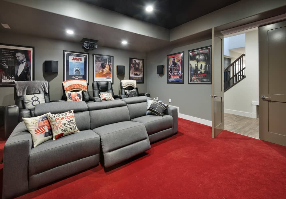 Priddis Basement By Renova Homes & Renovations Calgary, Alberta
