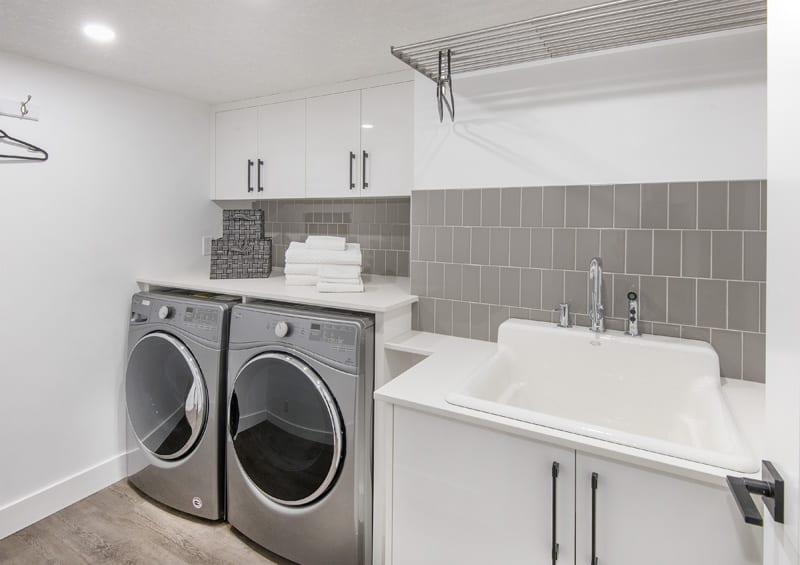Renova Feature Home laundry room By Renova Homes & Renovations Calgary, Alberta