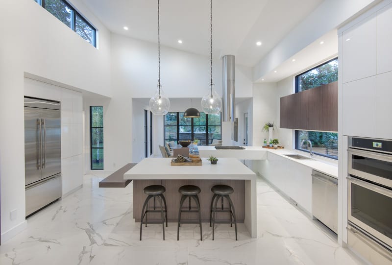 Edgemont Project kitchen and dining space By Renova Homes & Renovations Calgary, Alberta