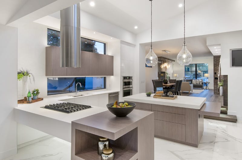 Renova Feature Home kitchen By Renova Homes & Renovations Calgary, Alberta