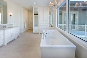 Southwest Calgary Custom Home ensuite By Renova Homes & Renovations Calgary, Alberta