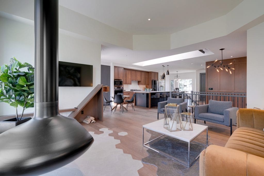 Arbour Lake Great Room by Renova Homes & Renovations In Calgary, Alberta