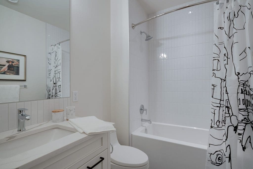 Arbour Lake Renovated Bathroom by Renova Homes & Renovations In Calgary, Alberta bathroom
