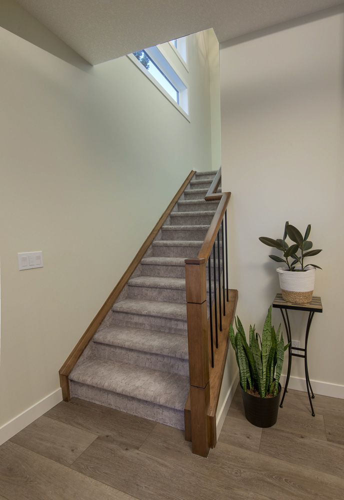 Wildwood Renovation Staircase by Renova Homes & Renovations In Calgary, Alberta