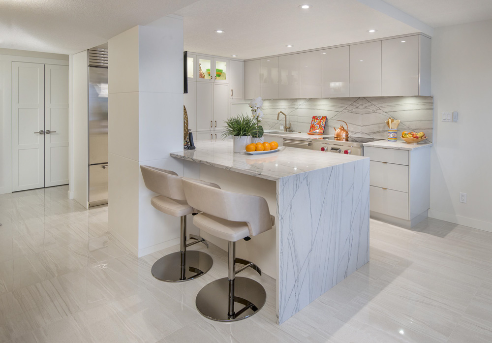 Roxboro Renovation Living Room by Renova Homes & Renovations In Calgary, Alberta