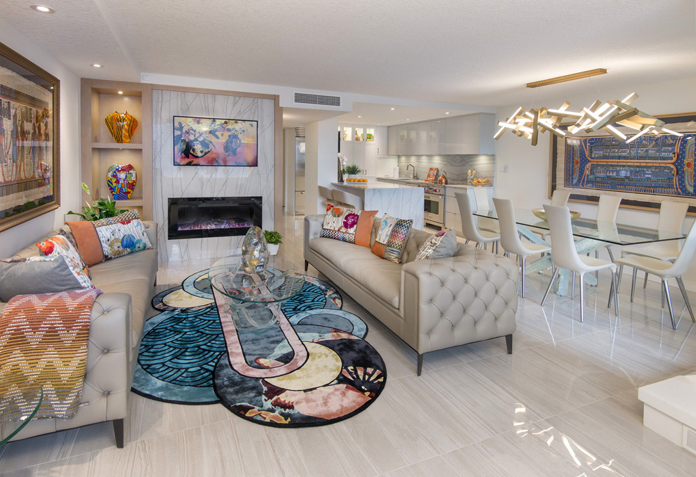 Roxboro Renovation Living Room by Renova Homes & Renovations In Calgary, Alberta