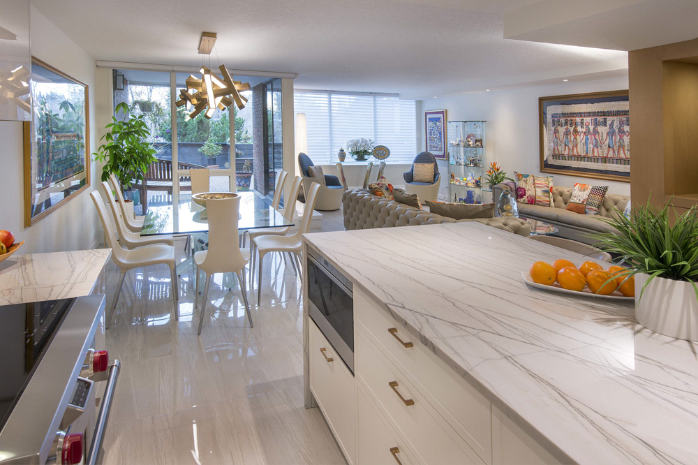 Roxboro Renovation Living Room by Renova Homes & Renovations In Calgary, Alberta