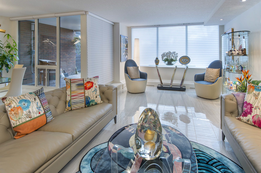 Roxboro Renovation Living Room by Renova Homes & Renovations In Calgary, Alberta