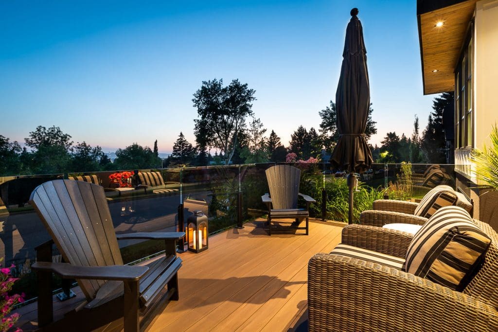 Exterior patio Renova Homes & Renovations In Calgary, Alberta