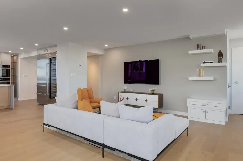 Eau Claire Renovation Great Room By Renova Homes and Renovations