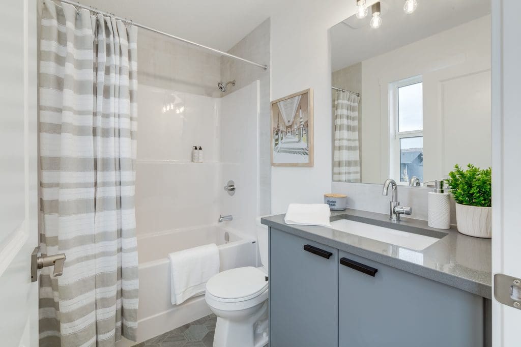 Freestone Townhomes - A Elevation - Renova Homes & Renovations In Cochrane, Alberta