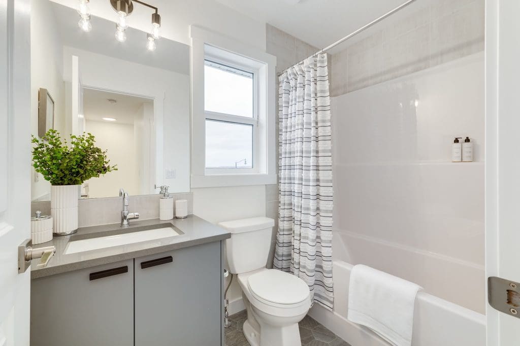 Freestone Townhomes - A Elevation - Renova Homes & Renovations In Cochrane, Alberta