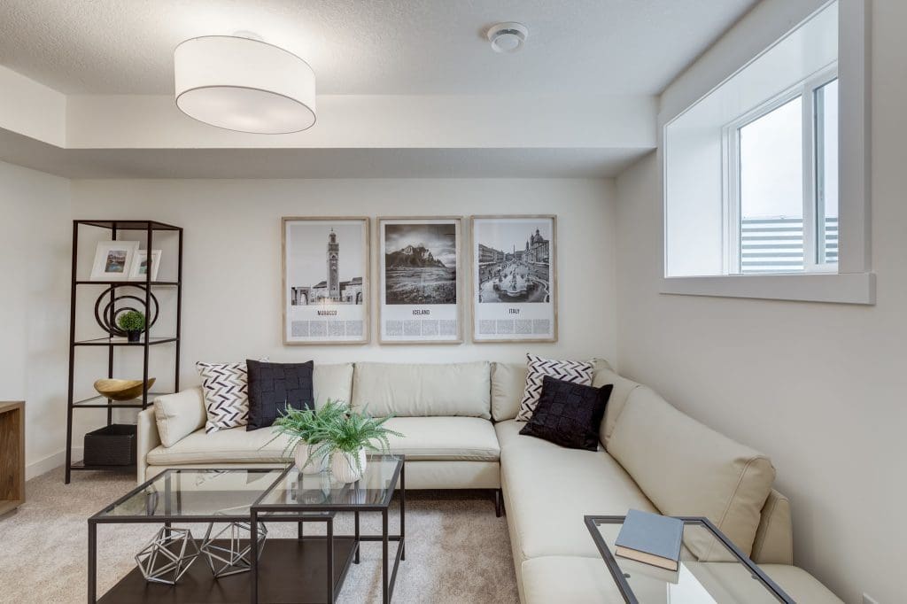 Freestone Townhomes - A Elevation - Renova Homes & Renovations In Cochrane, Alberta