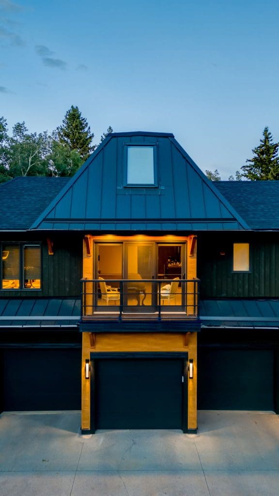 Springbank Renovation By RENOVA HOMES & RENOVATIONS middle garage view