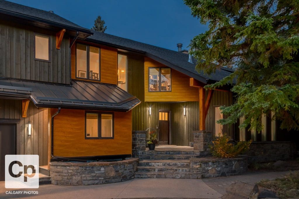 Springbank Renovation By RENOVA HOMES & RENOVATIONS front entry