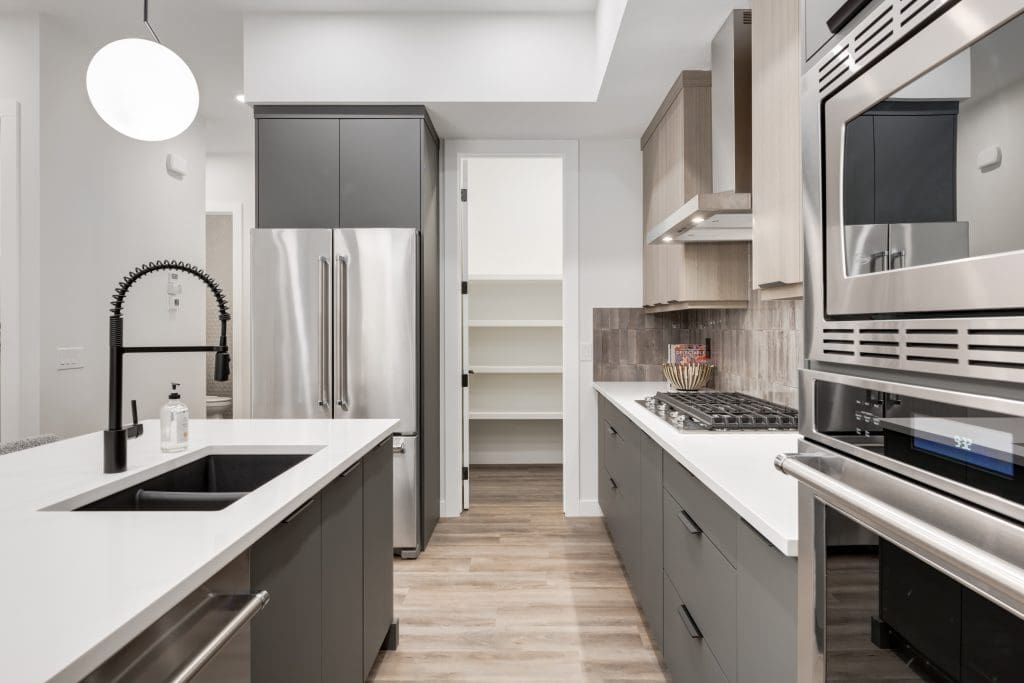 Kitchen and pantry custom cabinetry