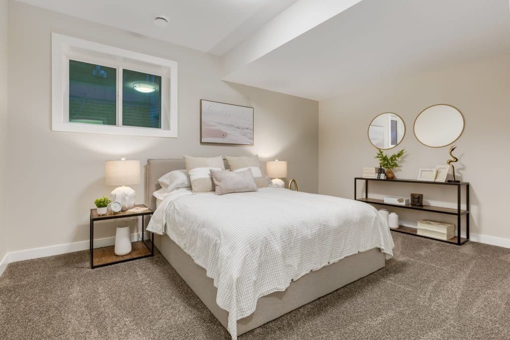 River Pointe Villas By RENOVA Homes & Renovations Basement Bedroom